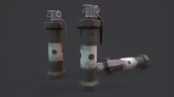 Flashbang Grenade - Models and Textures Low-poly Low-poly 3D model