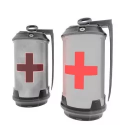 Futuristic Healing Grenade Low-poly 3D model