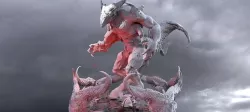 Hell Bound Demon Lizard 1 3D model