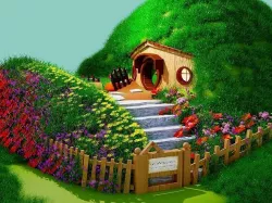 Hobbit House 3D model