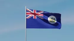 Hong Kong Culture series - British Hong Kong flag 3D model