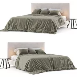 Ikea Dunvik Bed 3D model