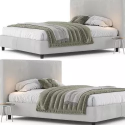 Ikea Dunvik Bed 3D model