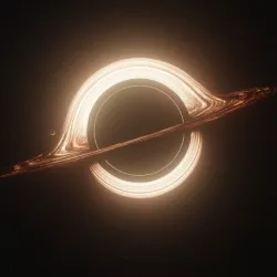 Interstellar Black Hole Animated 3D model