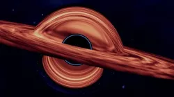Interstellar Black hole Low-poly 3D model