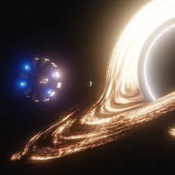 Interstellar Scene Animated  3D model