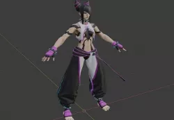 Juri SF6 3D model