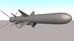 KH-35 Anti-Ship Missile 3D model
