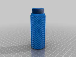 Knurled Screw-Top Container for Dremel Bits