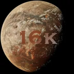 Korriban - 16k Star Wars Planet Texture 3D model