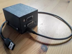 Logitech G25/G27/G29/G920 Pedals and Shifter USB Adapter