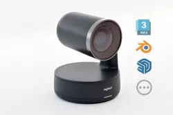 Logitech Rally Camera - Video Conference Webcam - Updated 3D model