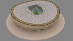 Lusail Iconic Stadium - Fifa World Cup 2022 Qatar 3D Model 3D model