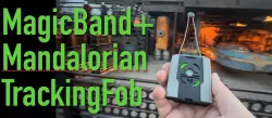 MagicBand+ Mandalorian Tracking Fob for Star Wars Galaxy's Edge game Batuu Bounty Hunters 