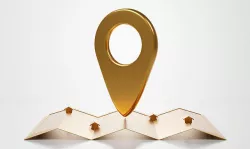 Map pin GPS 3D model 3D model