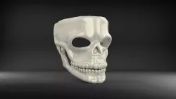 Mask James Bond Spectre Skull 007 3D model