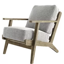 Mercer Accent Chair 3D model