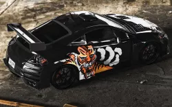 Mitsubishi Eclipse GT widebody Low-poly 3D model