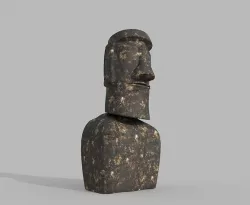 Moai Statue 3D model