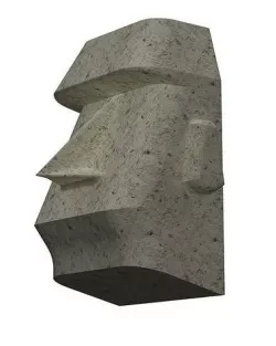 Moai Stone 3D model