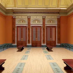 Museum Interior - London National Gallery - Central Hall 3D model