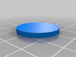 My Customized One Euro Tokens with Hidden Internal Lithophanes