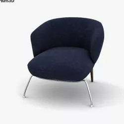Natuzzi Penelope Armchair 3D model