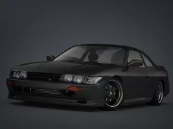 Nissan Silvia S13 1994 3D model