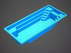 Oscar swimming pool 3D model