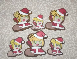Padoru cookie cutter