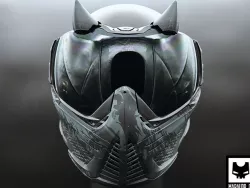 Paintball Mask Speed Demon Horns for PUSH UNITE (Maraudr Co DMN-P)