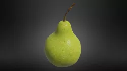 Pear - Pera Low-poly 3D model