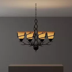Pine Canopy Pisgah 6-light Chandelier by Pine Canopy 3D model