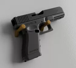 Pistol Wall Mount