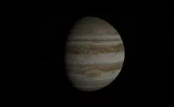 Planet Jupiter 3D model