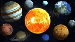 Planets solar system 3D model