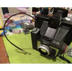 Polaroid Super Shooter shutter release housing