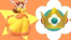 Princess Daisy Crown and Earrings