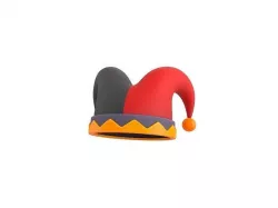 Prop116 Jester Hat 3D model