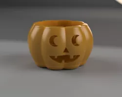 Pumpkin Tealight Holder