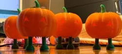 Pumpkin With Legs