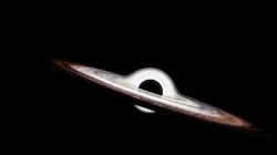 Realistic BLACK HOLE 3D model