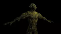 Reptilian Lizardman Humanoid Low-poly 3D model