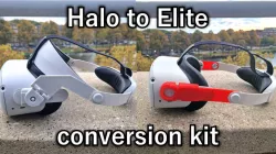Retrofitkit for quest 2 GomrVR - Halo to Elite conversion