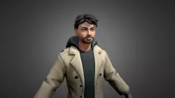 Rigged Human 3D model 3D model