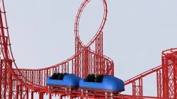 Roller Coaster Track  3D model