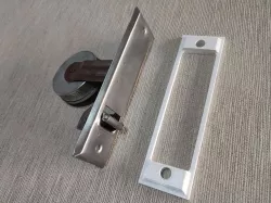 Roller shutter belt frame