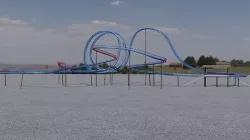Rollercoaster  Low-poly 3D model