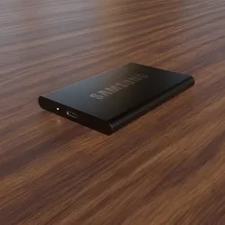 Samsung T7 External SSD Model Low-poly 3D model