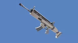 Scare Fortnite gun Low-poly 3D model